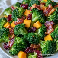 Best Broccoli Salad: Creamy and Tangy