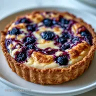Blueberry Cream Cheese Bars: Creamy