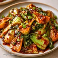 Bok Choy Black Bean in 30 Minutes