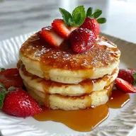 Easy Fluffy Pancakes From Scratch