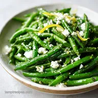 Fresh Green Bean Salad: Zesty and Creamy