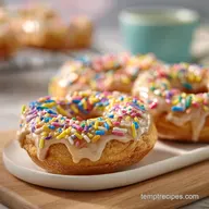 Maple Donut Bars for 12 Servings
