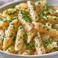 Penne Pasta with Garlic in 30 Minutes