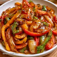 Sauteed Bell Peppers and Onions for 4