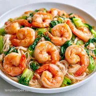 Shrimp and Bok Choy Noodle Bowl: Savory and Fast