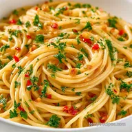 Spaghetti Aglio e Olio in 25 Minutes
