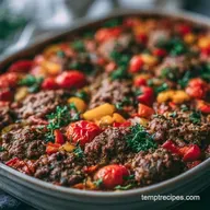 Stuffed Bell Pepper Casserole Meal Prep