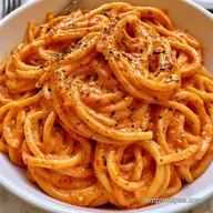 Vegan Roasted Red Pepper Pasta: Creamy