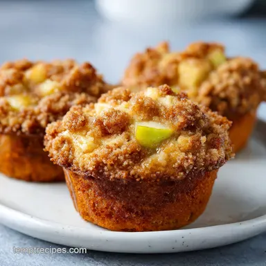 Apple Pie Muffins with Apple Pie Filling
