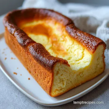 Basque Cheesecake Loaf Pan Recipe: Creamy Dessert in 40 Minutes Recipe Card