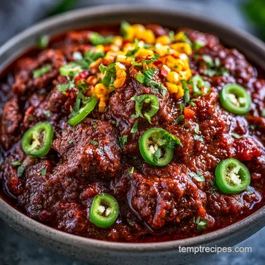 Best Ground Beef Stovetop Chili in 45 Min