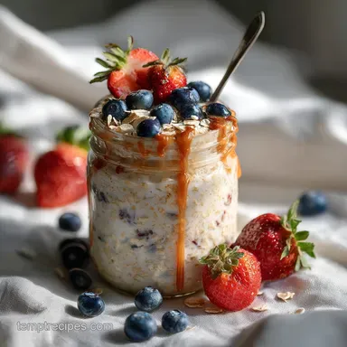 Best Overnight Oats Recipe for Beginners in 6 Hours Recipe Card