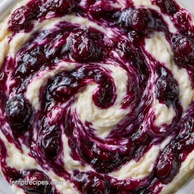 Blueberry Cheesecake Dip in 10 Minutes Recipe Card