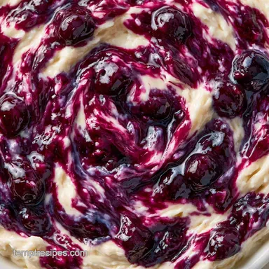 Blueberry Cheesecake Dip in 10 Minutes