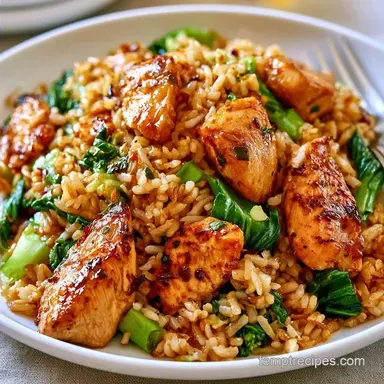 Bok Choy Fried Rice in 30 Minutes