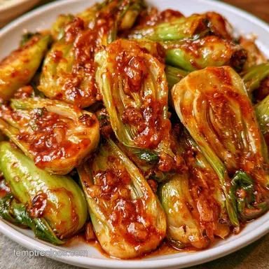 Bok Choy Korean Side Dish in 15 Minutes