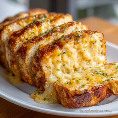 Cheesy Stuffed Italian Meatloaf in 1 Hour 10 Minutes: Baked Recipe Card