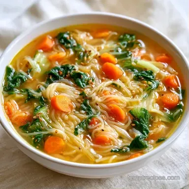 Chicken Bok Choy Soup in 30 Minutes Recipe Card