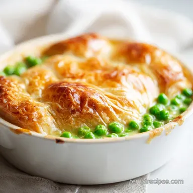 Chicken Pot Pie Casserole in 45 Minutes Recipe Card