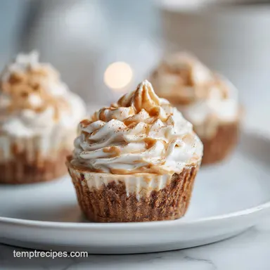 Cookie Butter Cheesecake Cups for 12 Servings