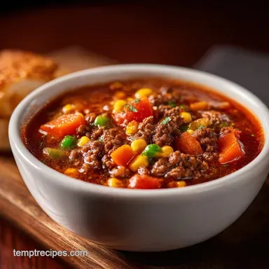 Cozy Creamy Cowboy Soup with Ground Beef: A Hearty Dinner