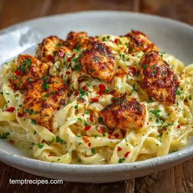 Creamy Garlic Chicken Pasta in 30 Mins