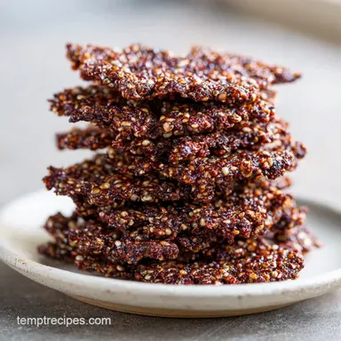 Dark Chocolate Quinoa Crisps: A Healthy Indulgence in 30 Minutes