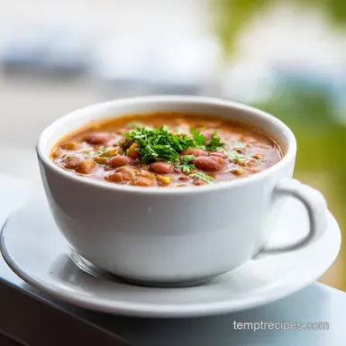 Easy Mexican Pinto Bean Soup in 30 Minutes