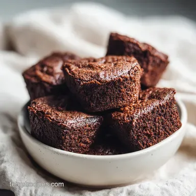 Fudgy Cottage Cheese Brownies in 30 Minutes Recipe Card