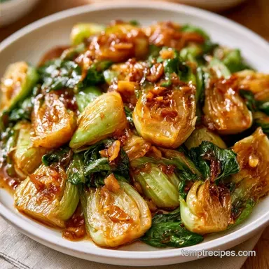 Ginger Bok Choy StirFry in 15 Minutes