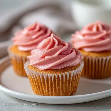 Tropical Hawaiian Guava Cupcakes: 45 Min Recipe Card