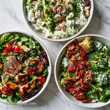 Easy High Protein Salad Recipes for Meal Prep