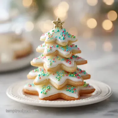 Iced Sugar Tree Cookie Recipe: Buttery Crispy Cookies in 30 Minutes