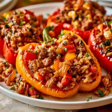 Stuffed Peppers in Instant Pot