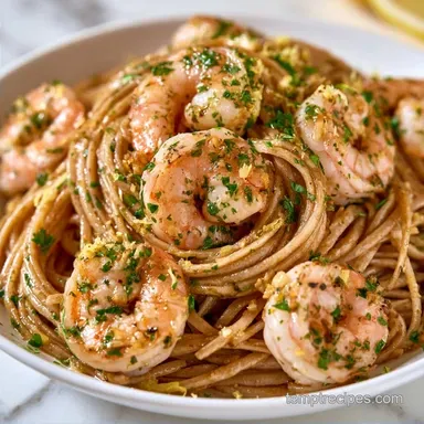 Lemon Garlic Shrimp Pasta in 30 Minutes