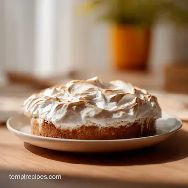 Marshmallow Whip Cheesecake Recipe for 10 Servings Recipe Card