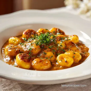 Millionaire Gnocchi with Creamy Sauce in 25 Minutes