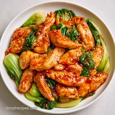 Chicken Bok Choy in 25 Minutes