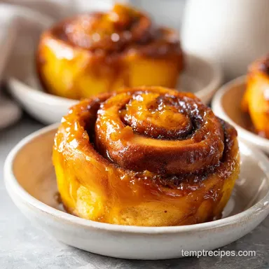Pumpkin Sourdough Cinnamon Rolls for 12