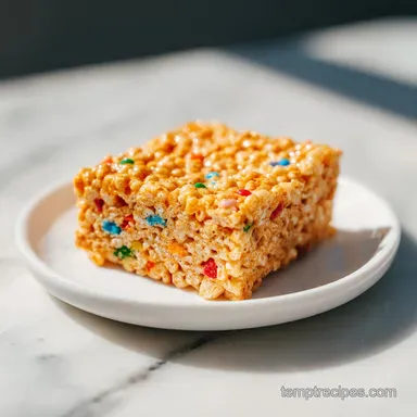 Pumpkin Spice Rice Krispie Treat in 50 Minutes Recipe Card