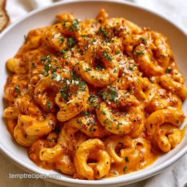 Roasted Red Bell Pepper Pasta Sauce for 4 Recipe Card