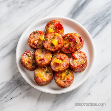 Rotel Sausage Balls Recipe for 36 Servings Recipe Card