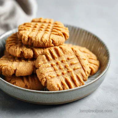 Sourdough Peanut Butter Cookies: Soft