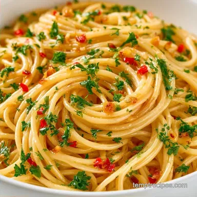 Spaghetti Aglio e Olio in 25 Minutes