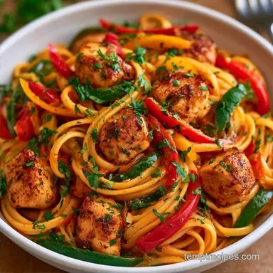 Spicy Cajun Chicken Pasta in 30 Minutes