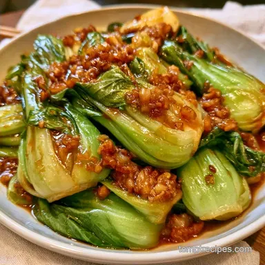 Steamed Bok Choy in 15 Minutes