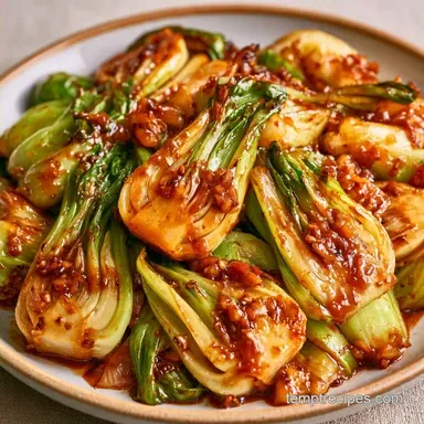 Stirfry Bok Choy in 12 Minutes