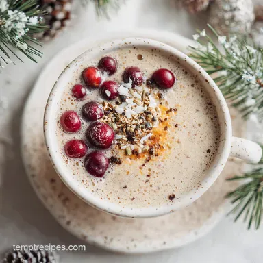 Winter Wonderland Smoothie with Vanilla Bean in 5 Minutes Recipe Card