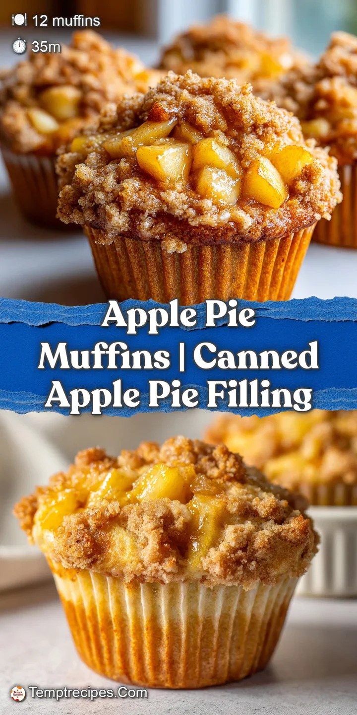 Macro shot of a soft muffin showing a gooey center of spiced apple chunks and a crisp, cinnamon-sugar top.
