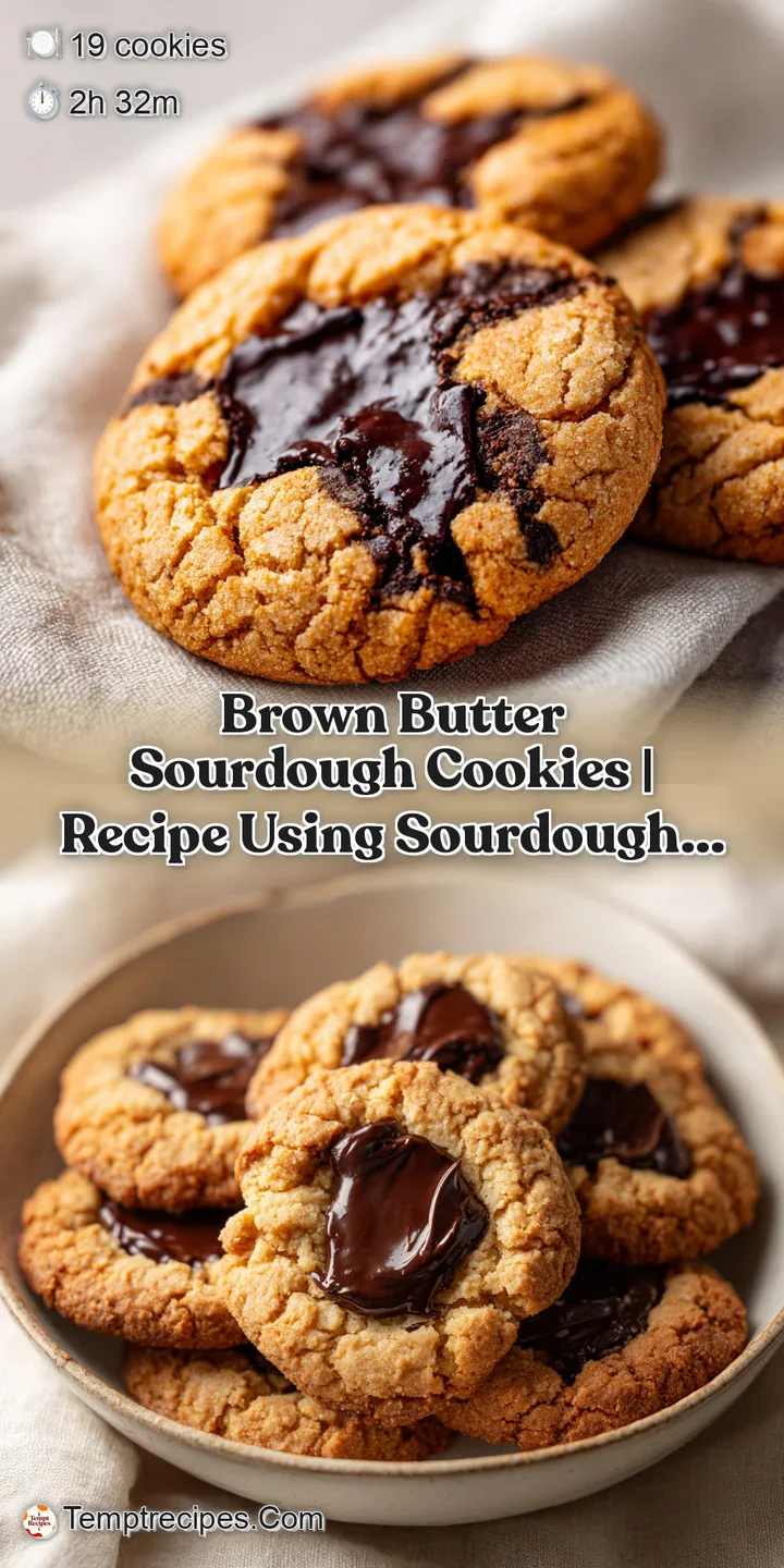 Close-up of a golden cookie with a gooey center, crinkled edges, and toasted nut chunks glistening in the light.